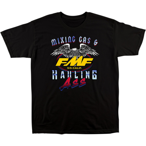 FMF Racing - FMF Racing Fighter T-Shirt - FA21118907BK2X - Black - 2XL