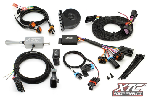 XTC Power Products - XTC Power Products ATS Kit with Billet Column Lever - ATS-L-POL-RCBU
