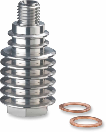 Moose Racing - Moose Racing Rear Brake Caliper Cooler - Silver - 1701-0600