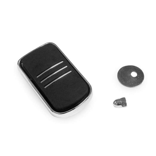 Bikers Choice - Bikers Choice Brake Pedal Pad - Chrome - 489928
