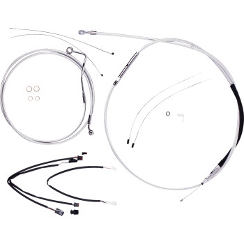 Magnum - Magnum Sterling Chromite II Handlebar Installation Kit for 15in-17in. Ape - 387982