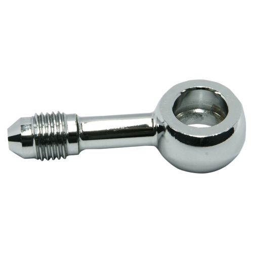 Magnum - Magnum 10mm Banjo X AN-3 Brake Line Fitting - 180 Deg. - Chrome - 1703-58