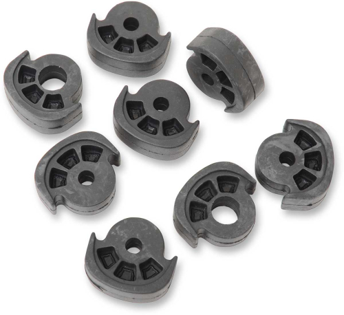 Drag Specialties - Drag Specialties Soft-Ride Replacement Rubber, Large Peg - 8-Pk. - 361056-HC6