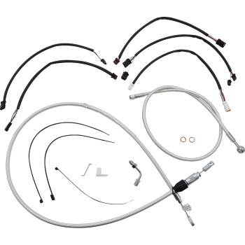 Magnum - Magnum Sterling Chromite Handlebar Installation Kit for 15in-17in. Ape - 3871182