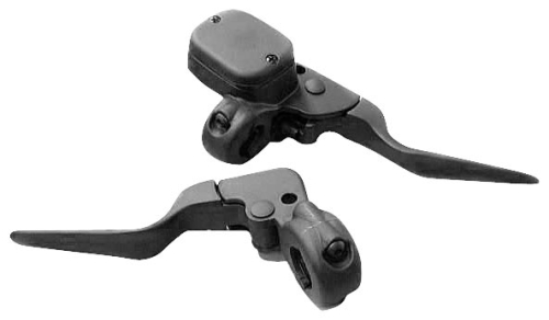 Bikers Choice - Bikers Choice Black Custom Handlebar Control Kit - 11/16in. with Cable Clutch - 482708