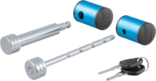 Curt - Curt Hitch and Coupler Lock Kit - Right Angle - 23505