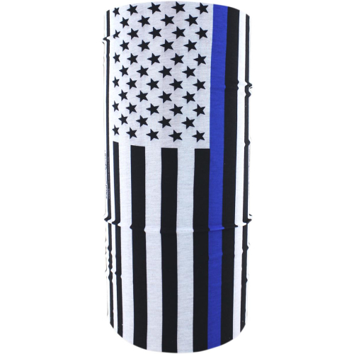 Zan Headgear - Zan Headgear Motley Tube - T159 - Thin Blue Line - OSFM