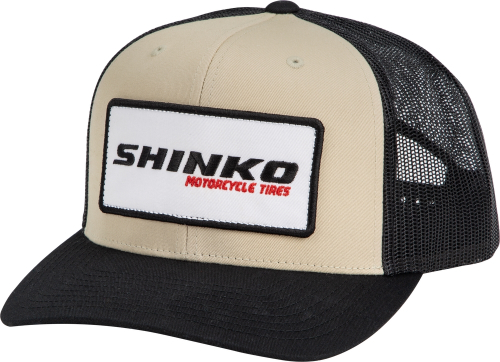 Shinko - Shinko Snapback Hat - 87-4879 - Natural/Black - OSFM