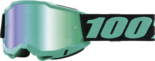 100% - 100% Accuri 2 Tokyo Goggles - 50221-260-06 - Tokyo / Green Mirror Lens - OSFA