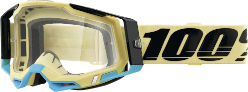 100% - 100% Racecraft 2 Airblast Goggles - 50121-101-11 - Airblast / Clear Lens - OSFA