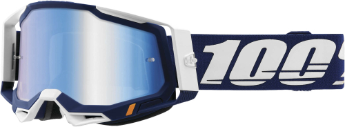 100% - 100% Racecraft 2 Concordia Goggles - 50121-250-07 - Concordia / Blue Mirror Lens - OSFA