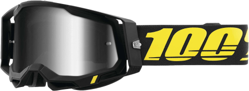 100% - 100% Racecraft 2 Arbis Goggles - 50121-252-06 - Airblast / Silver Mirror Lens - OSFA