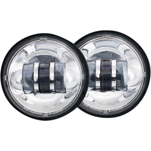Rivco Products - Rivco Products 4.5in. LED Passing Lamps - Chrome - LED-135