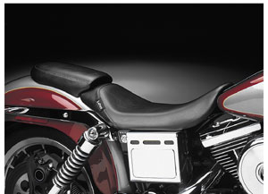 Le Pera - Le Pera Bare Bones Solo Seat - Biker Gel - Leather - LGK-007LRS