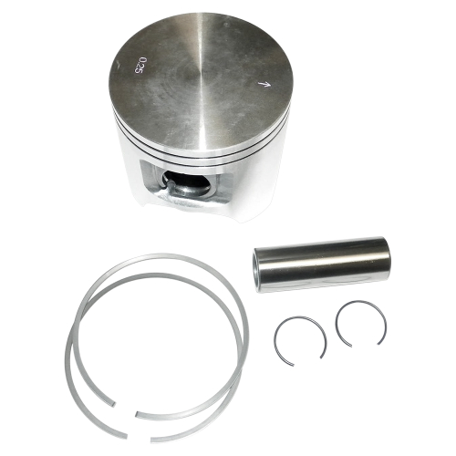 WSM - WSM Piston Kit - 0.50mm Oversize to 80.50mm Bore - 010-821-05K