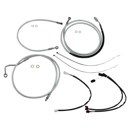 Magnum - Magnum Sterling Chromite II Handlebar Installation Kit for 15-17in. Ape - 387882