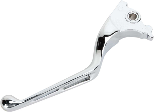 Drag Specialties - Drag Specialties Slotted Wide Blade Brake Lever - Chrome - 0614-0811