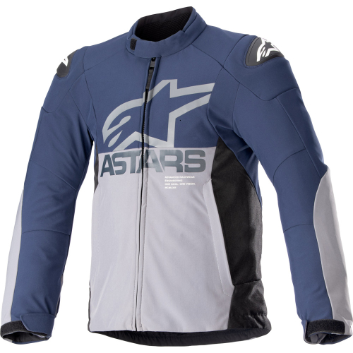 Alpinestars - Alpinestars SMX Waterproof Jacket - 3206523-7161-3X - Navy/Gray - 3XL