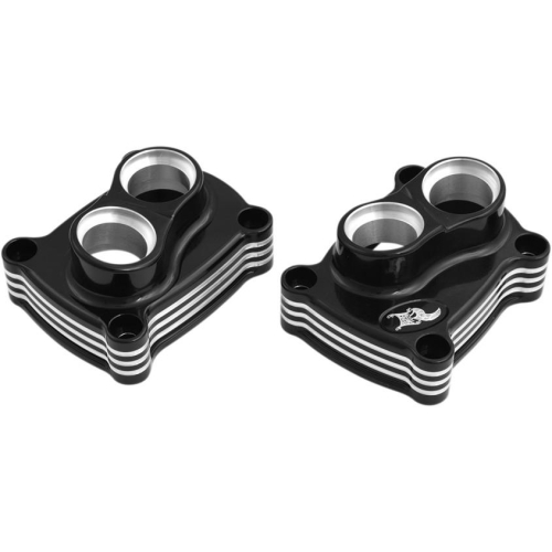 Kens Factory - Kens Factory Lifter Block Covers - Black Machined - 8-403