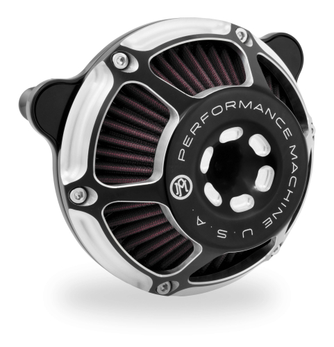 Performance Machine - Performance Machine Max HP Air Cleaner - Contrast Cut - 0206-2124-BM