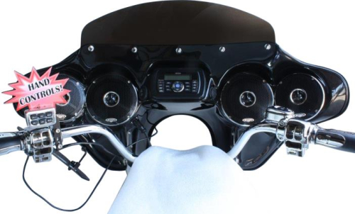 Hoppe Industries - Hoppe Industries 5566 Fairing with Stereo Receiver - HDF-5566-FB-HC