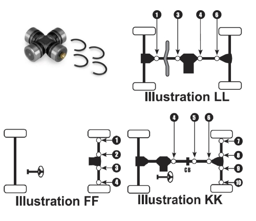 Wild Boar - Wild Boar U-Joint - ATV704