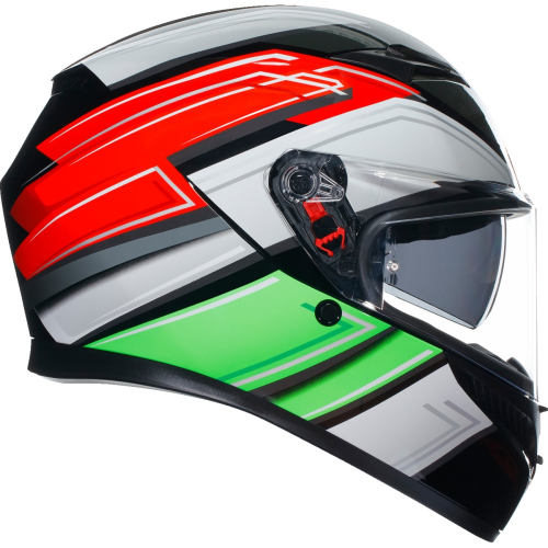 AGV - AGV K3 Wing Helmet - 21183810040072X - Wing Black/Italy - 2XL