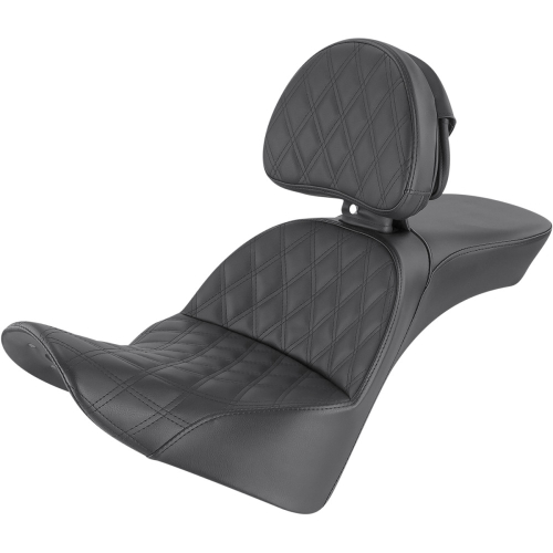 Saddlemen - Saddlemen Explorer LS Touring Seat with Backrest - 818-33-030LS