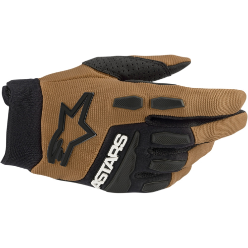 Alpinestars - Alpinestars Full Bore Gloves - 3563622-879-S - Camel/Black - Small