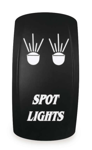 ModQuad - ModQuad Laser Engraved Light Switch - Spot Lights - RS-SPOT