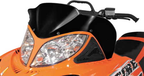 Powermadd - Powermadd Cobra Windshield - 14in. - Black - 12810