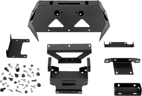 Warn - Warn Front Bumper with Intergrated Winch Mount - 103392
