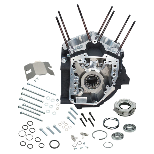 S&S Cycle - S&S Cycle Twin Cam Engine Cases - 4 1/4in. Bore with Stock Stud Pattern - 31-0181A