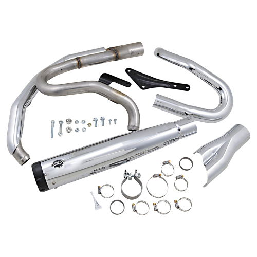 S&S Cycle - S&S Cycle Superstreet 2-into-1 Exhaust Systems - Race Only - 550-0858