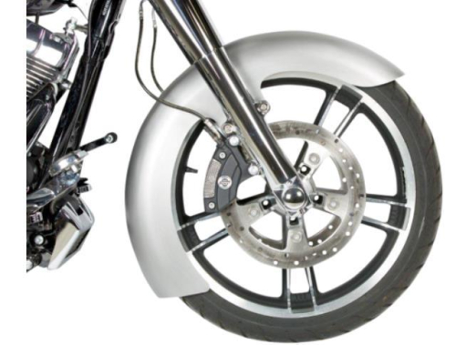 Russ Wernimont Designs - Russ Wernimont Designs LS-2 Style Custom Dresser Front Fender - 6in. Wide for 19in. Wheels - RWD-50139
