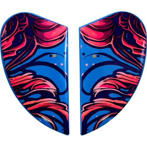 Icon - Icon Side Plates for Airform Helmet - Jellies Blue - 0133-1385