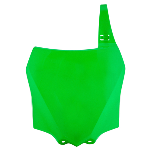 Acerbis - Acerbis Front Number Plate - Fluorescent Green - 2374050235