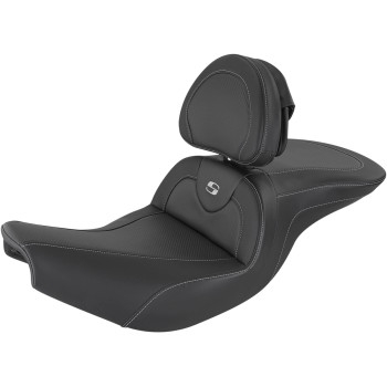 Saddlemen - Saddlemen Road Sofa CF Seat with Backrest - Unheated - I14-07-185BR