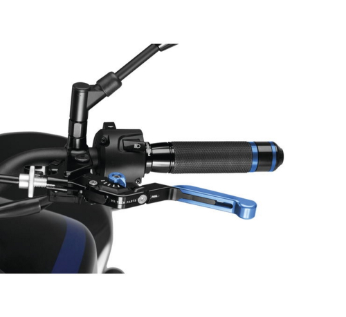 PUIG - PUIG 3.0 Extendable Folding Clutch Lever - Black/Blue - 24ANA