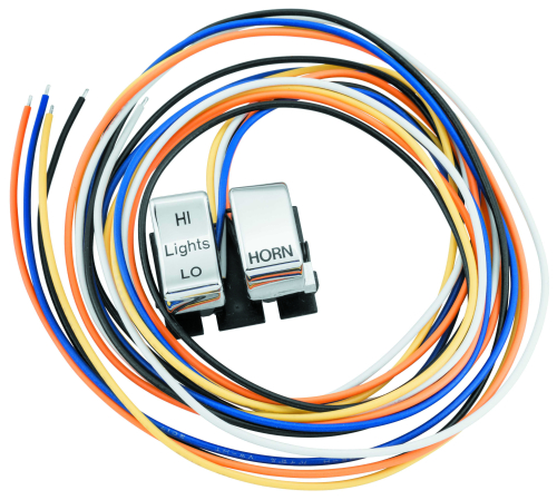 Twin Power - Twin Power Dimmer/Horn Switch - Chrome - 71597-92CP