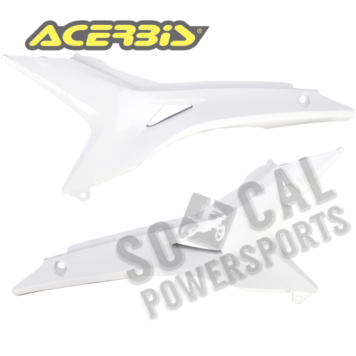 Acerbis - Acerbis Air Box Cover - White - 2314390002