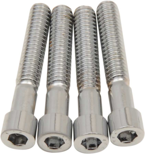 Drag Specialties - Drag Specialties Transmission Side Cover Bolt Kit - Smooth - 2401-0980
