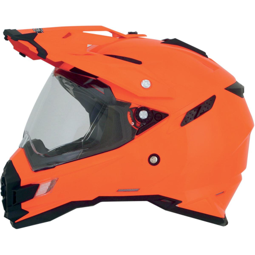 AFX - AFX FX-41DS Solid Helmet - 0110-3769 - Safety Orange - Large