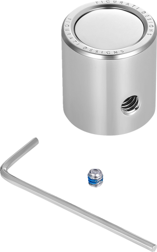Figurati Designs - Figurati Designs Heel-Toe Shifter Cover - Stainless Steel Smooth - FD60-HTSC-SS