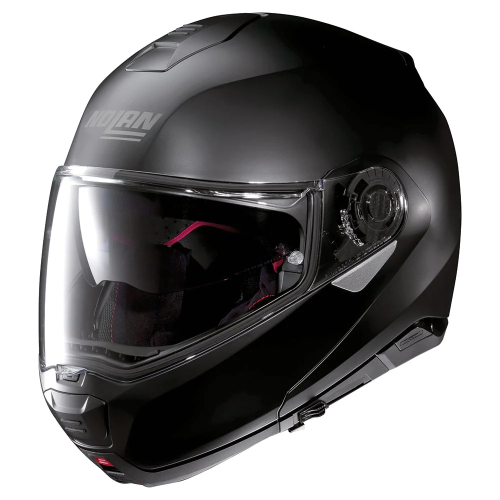 Nolan - Nolan N80-8 Road Solid N-Com Helmet - N885270330101 - Flat Black - Large