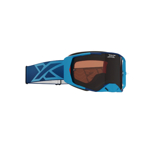 EKS Brand - EKS Brand Lucid Goggles - 067-12015 - Blue / Auburn Lens - OSFM