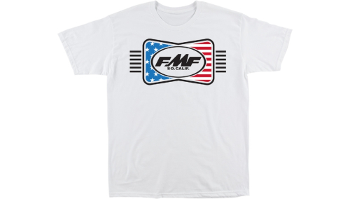 FMF Racing - FMF Racing Endurance T-Shirt - SP21118902WHLG - White - Large
