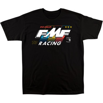 FMF Racing - FMF Racing Retro T-Shirt - FA20118909BLKLG - Black - Large