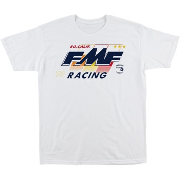FMF Racing - FMF Racing Retro T-Shirt - FA20118909WHT2X - White - 2XL