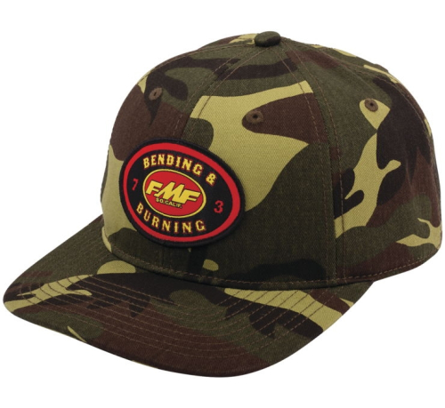 FMF Racing - FMF Racing Burning Hat - FA21196907-CAM-OS - Camo - OSFM
